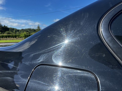 Swirl Marks on Car Paint